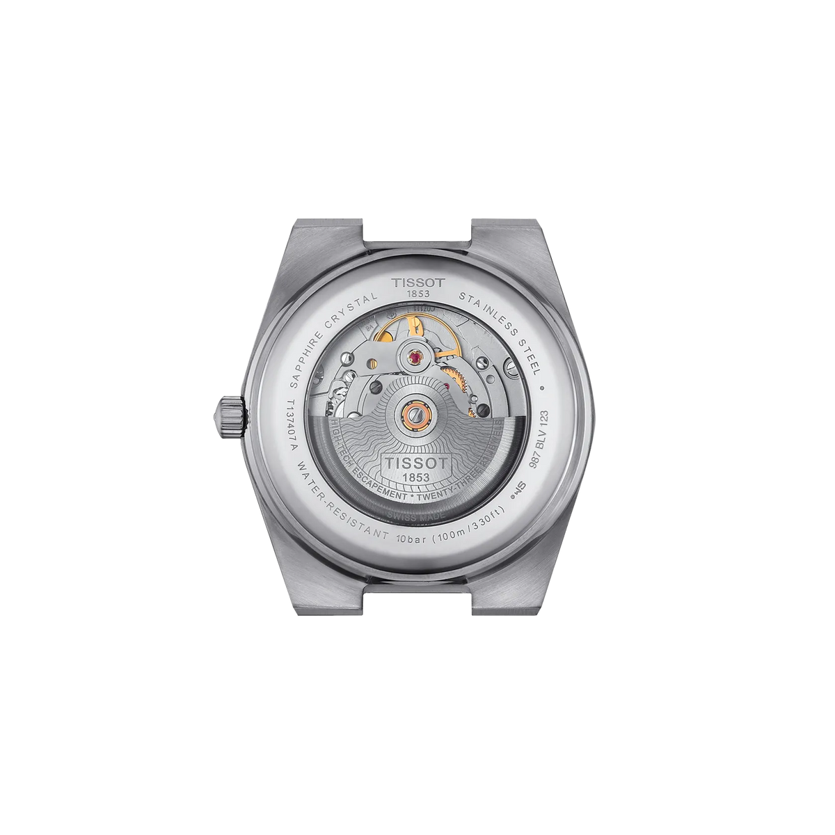 Tissot PRX Gold 40mm T931.407.41.041.00 — detail view