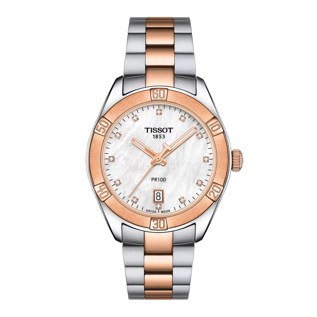 Tissot PR 100 Sport Chic 36mm T101.910.22.116.00 — detail view