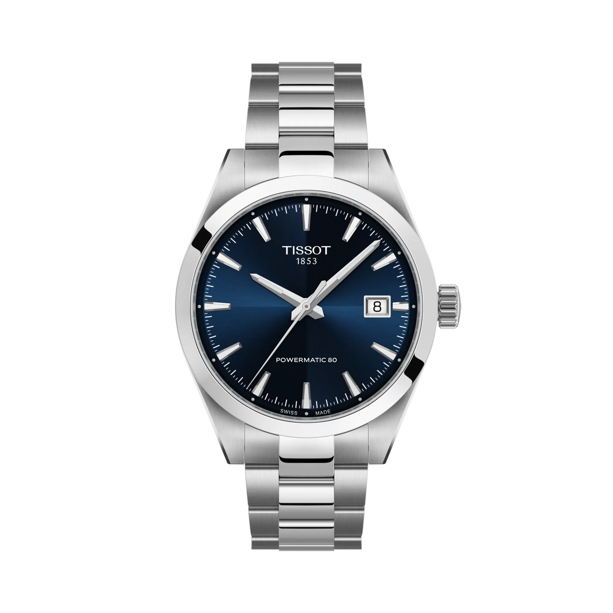 Tissot Gentleman 38mm T165.807.11.041.00 — detail view