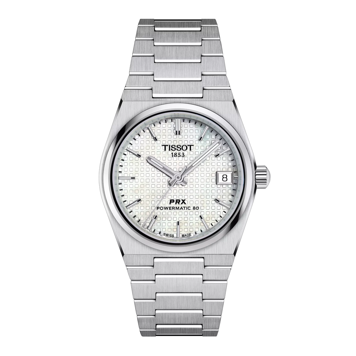 Tissot PRX 35mm T137.207.11.111.00 — detail view