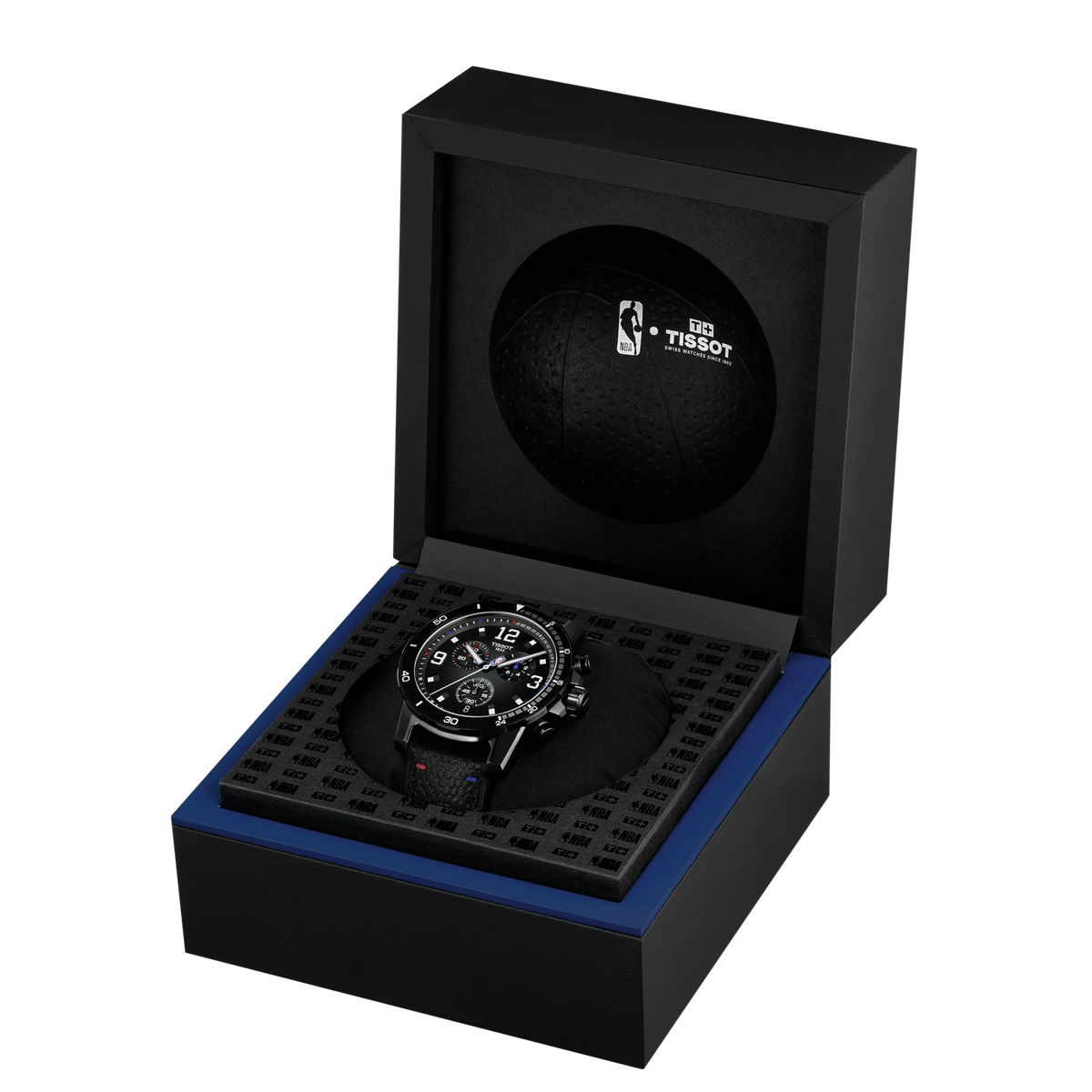 Tissot Supersport NBA Special Edition 45.5mm T125.617.37.067.00 — detail view