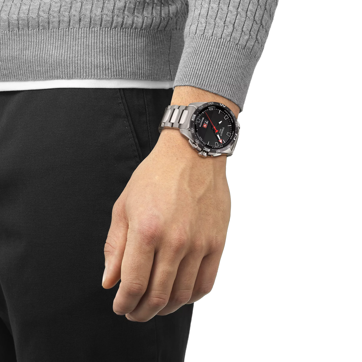 Tissot T-Touch Connect Solar 47.5mm T121.420.44.051.00 — detail view