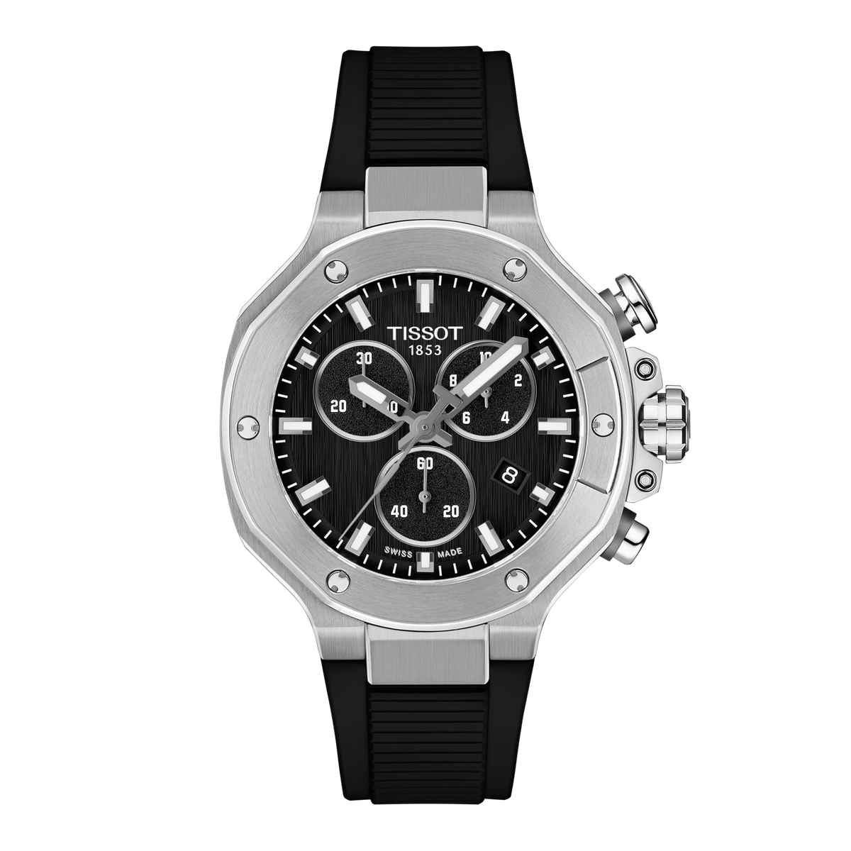Tissot T-Race 38mm T141.817.17.051.00 — detail view
