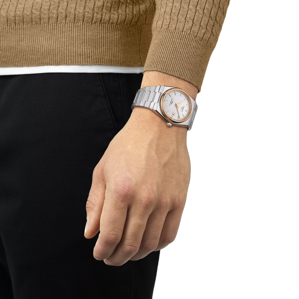 Tissot PRX 40mm T137.407.21.031.00 — detail view