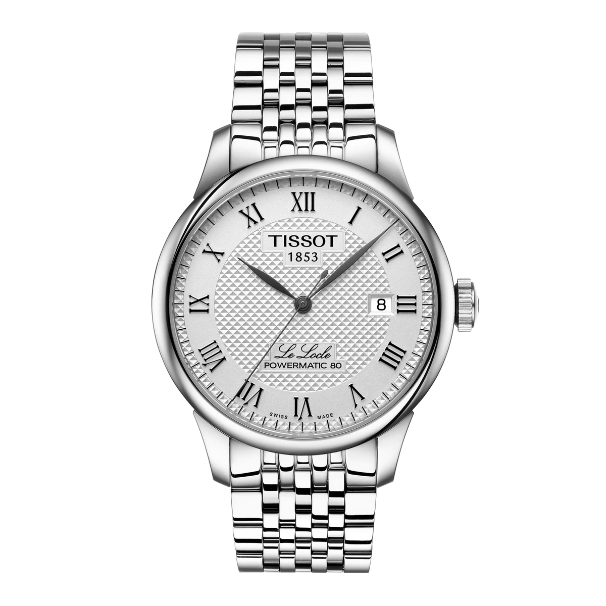 Tissot Le Locle 39.3mm T006.407.11.033.00 — detail view