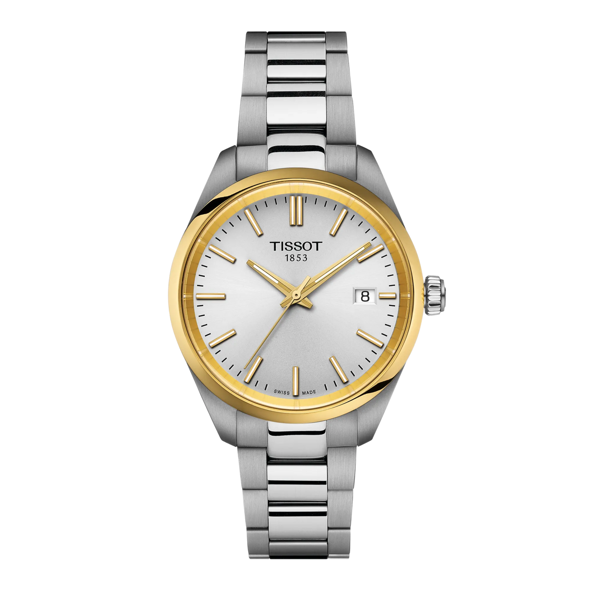 Tissot PR 100 34mm T150.210.21.031.00 — detail view