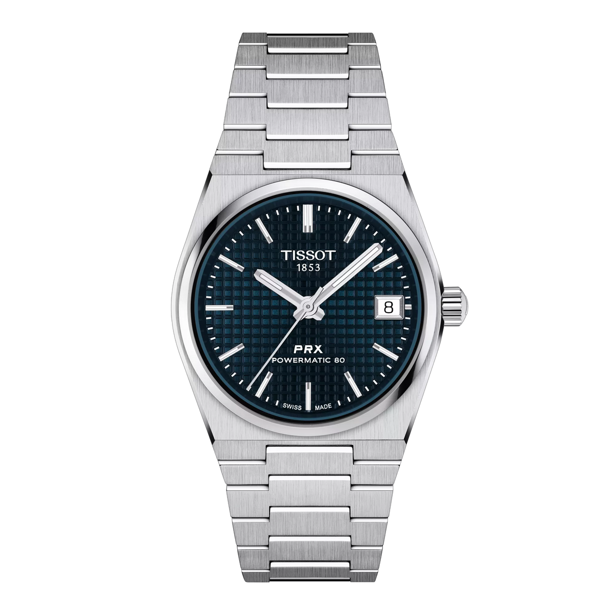 Tissot PRX 35mm T137.207.11.041.00 — detail view