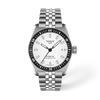 White dial · Grey bracelet