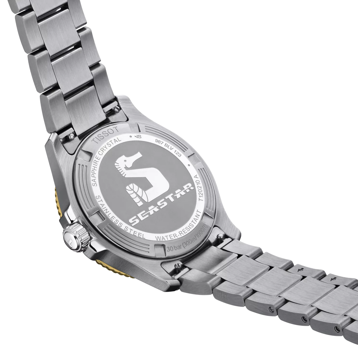Tissot Seastar 1000 36mm T120.210.21.051.00 — detail view