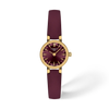 Bordeaux dial · Red strap