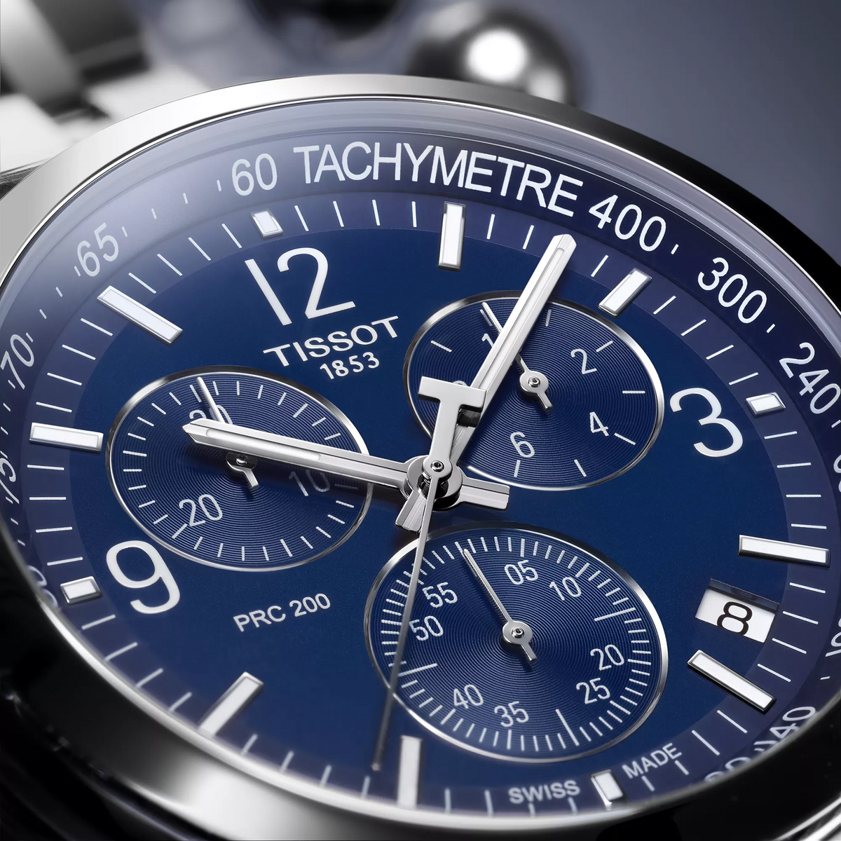 Tissot PRC 200 43mm T114.417.11.047.00 — detail view