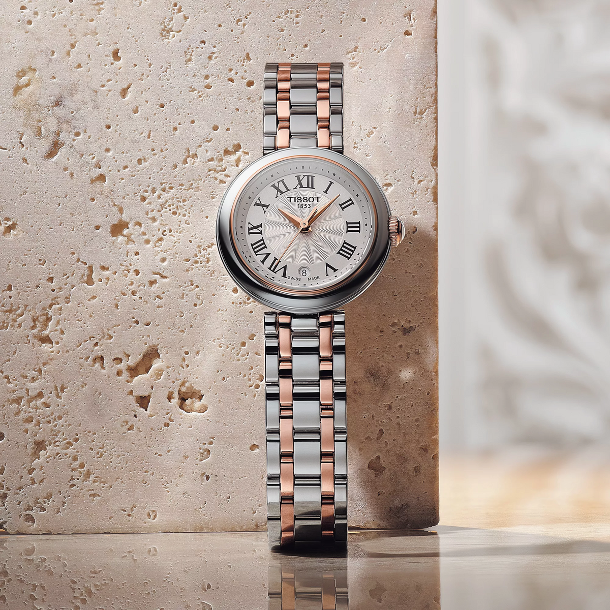 Tissot Bellissima 26mm T126.010.22.013.01 — detail view
