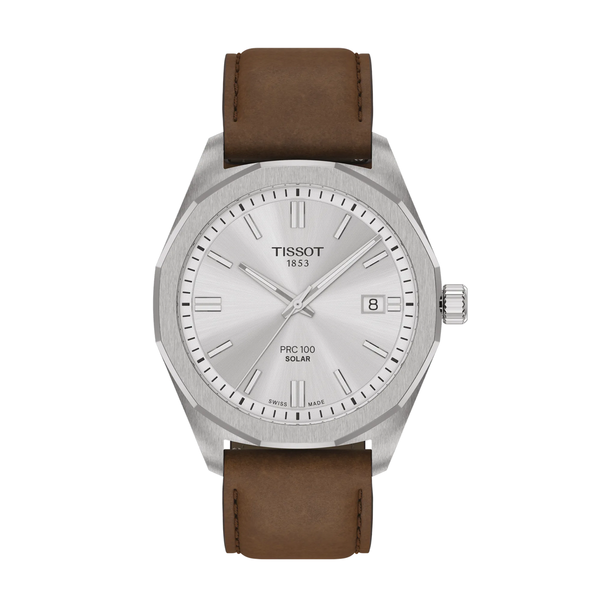 Tissot PRC 100 Solar 39mm T151.422.16.031.00 — detail view