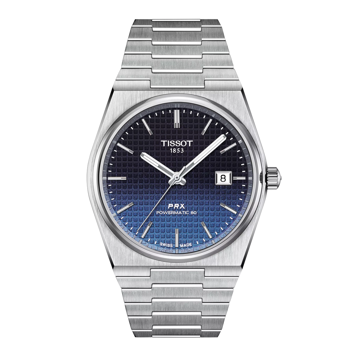 Tissot PRX 40mm T137.407.11.051.01 — detail view