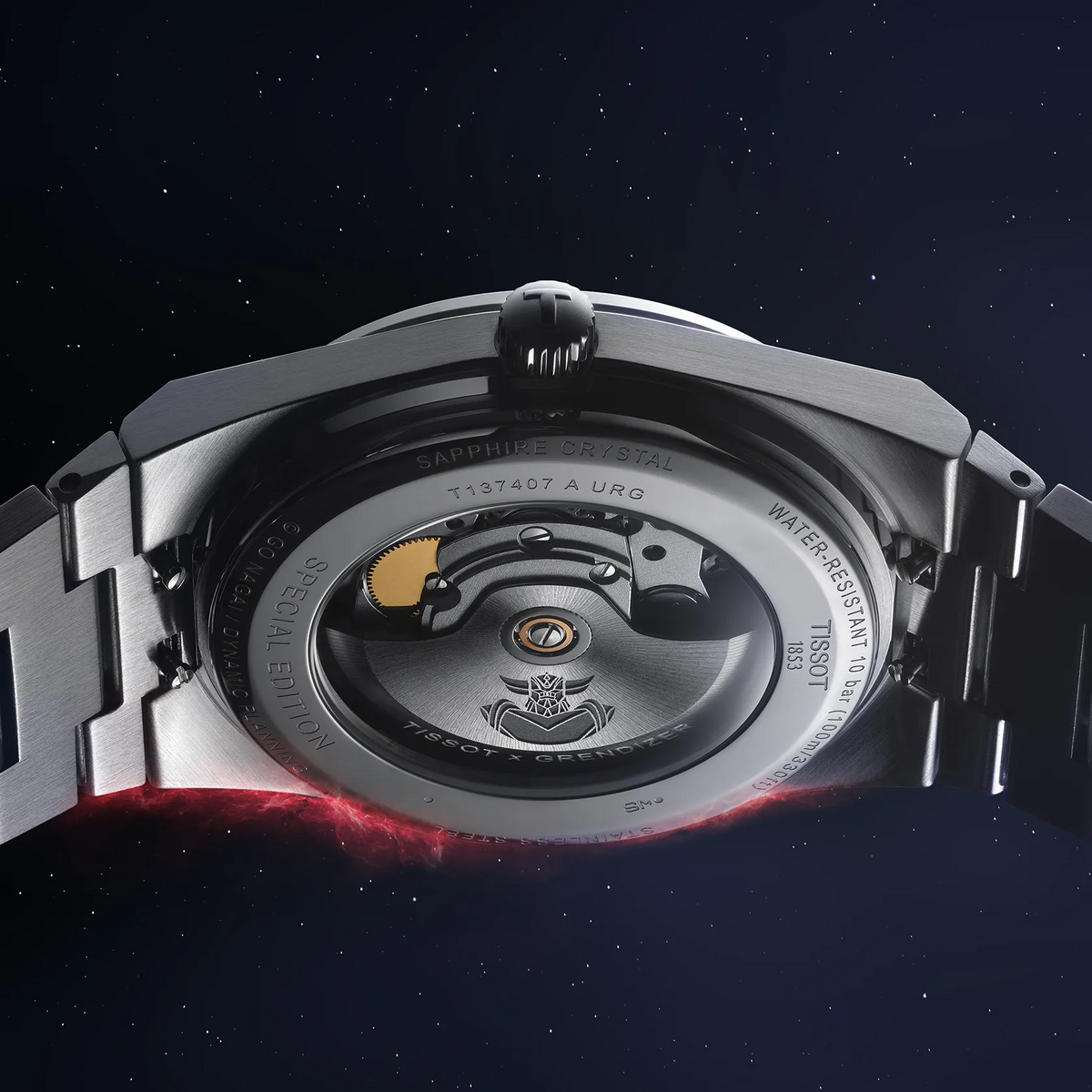 Tissot PRX UFO Robot Grendizer 40mm T137.407.11.041.02 — detail view