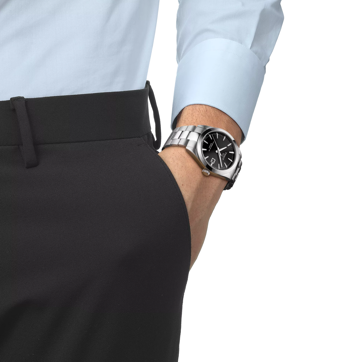 Tissot Gentleman 40mm T127.407.11.051.00 — detail view