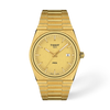 Champagne dial · Golden bracelet