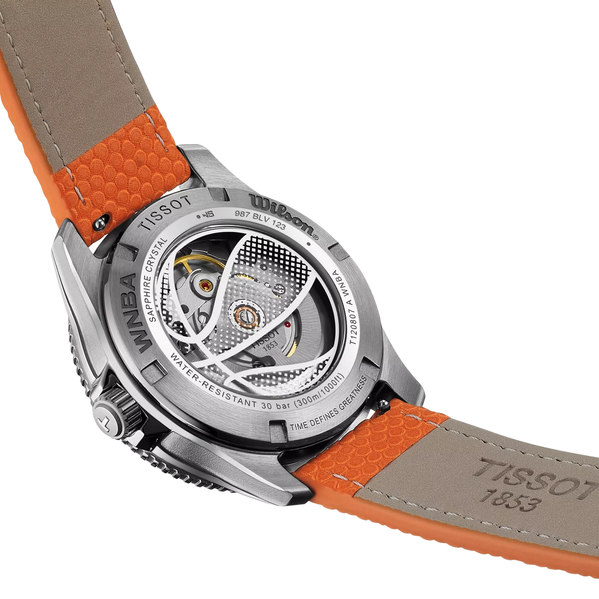 Tissot Seastar Wilson WNBA 40mm T120.807.17.051.00 — detail view
