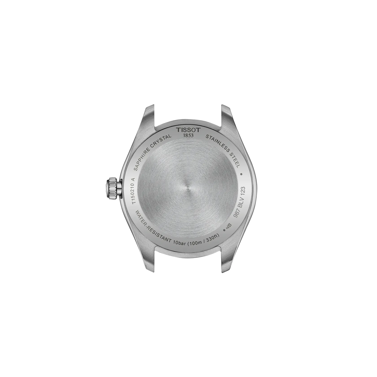 Tissot PR 100 34mm T150.210.11.331.00 — detail view