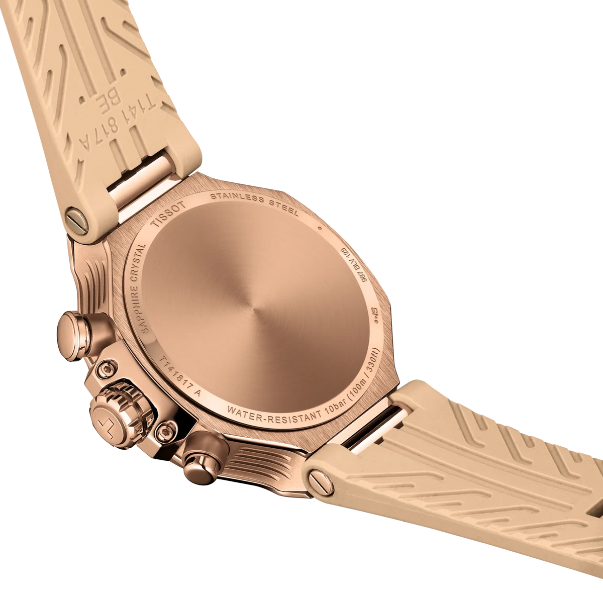 Tissot T-Race 38mm T141.817.37.501.00 — detail view