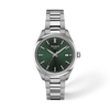 Green dial · Grey bracelet