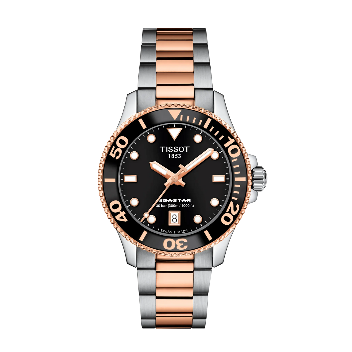 Tissot Seastar 1000 36mm T120.210.22.051.01 — detail view