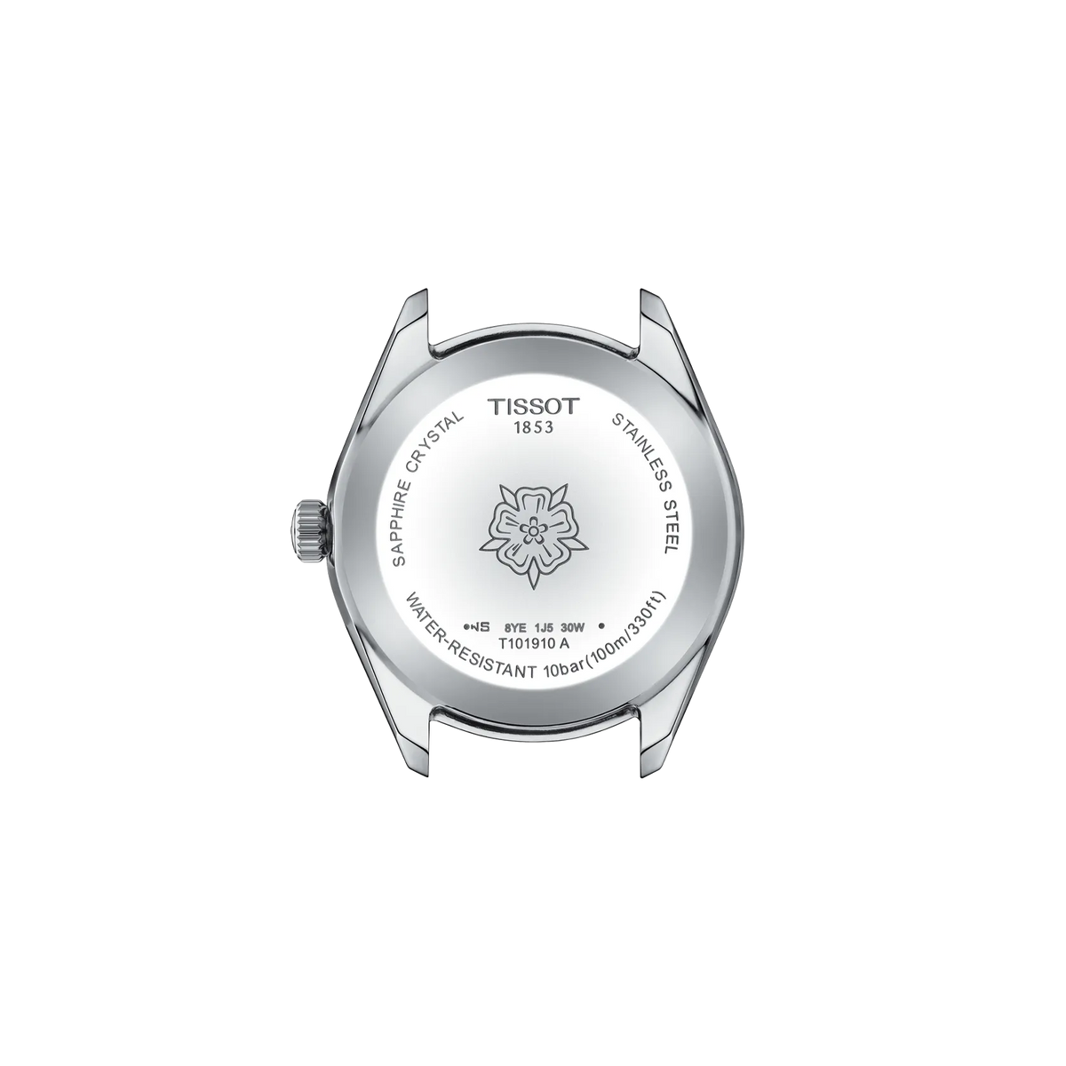 Tissot PR 100 Sport Chic 36mm T101.910.11.351.00 — detail view