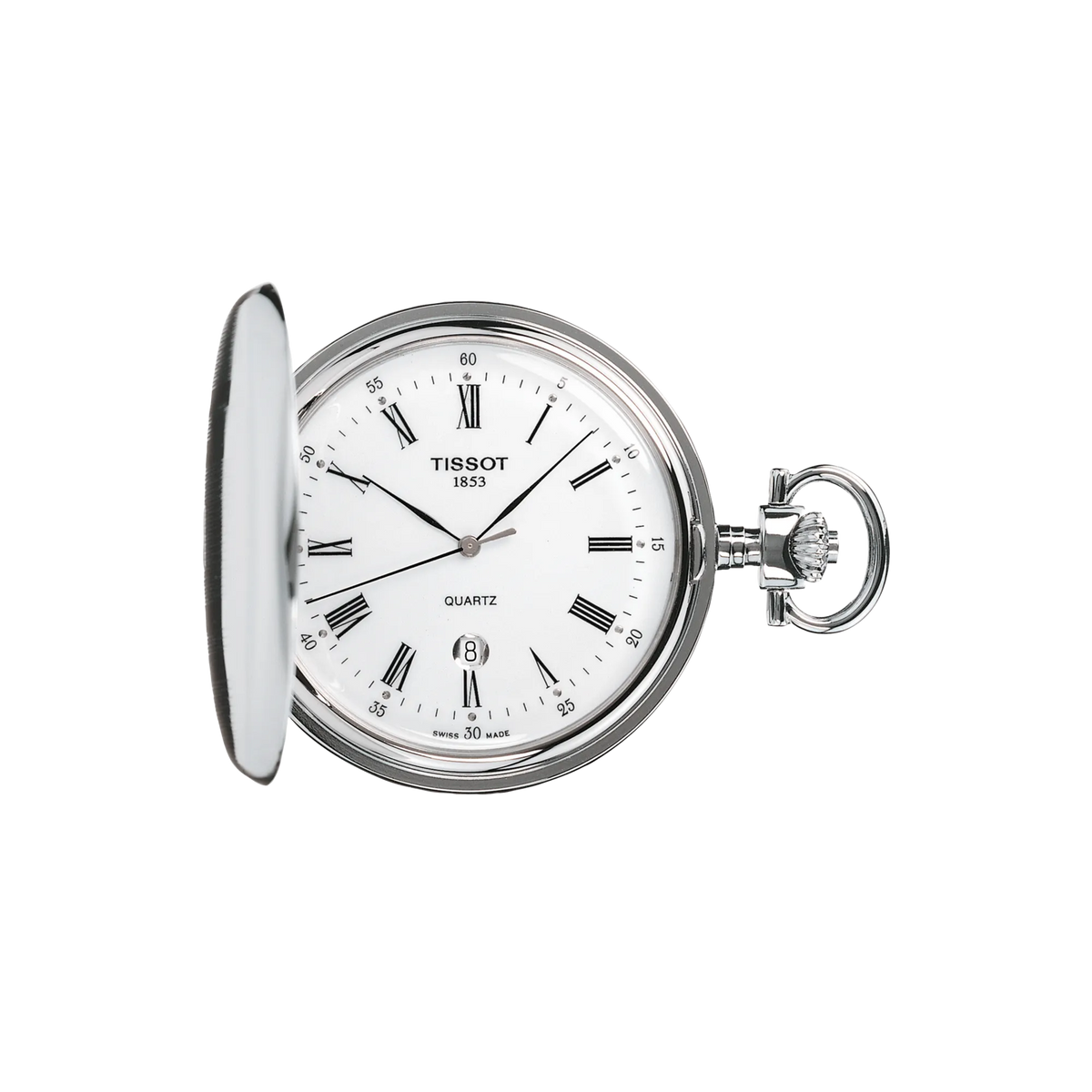 Tissot Savonnette 48.5mm T83.6.553.13 — detail view