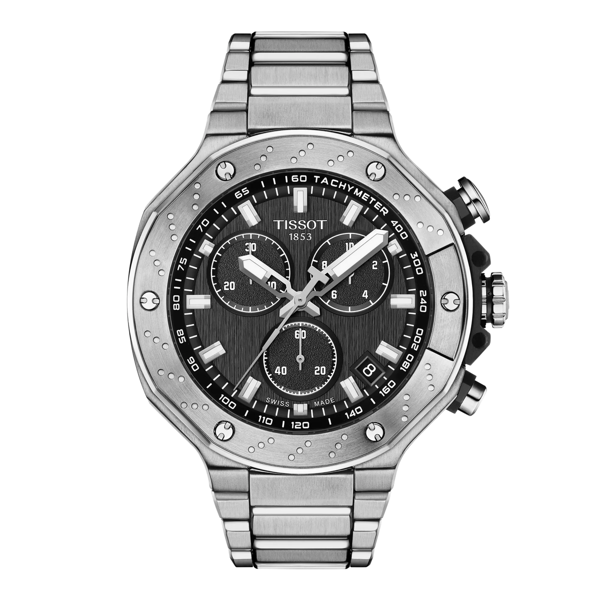 Tissot T-Race 45mm T141.417.11.051.01 — detail view