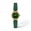 Green dial · Green strap