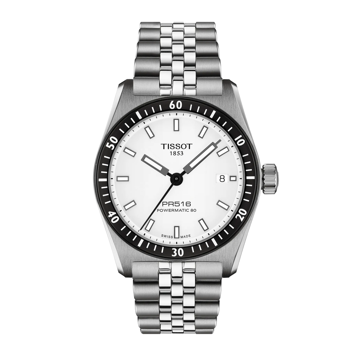 Tissot PR516 38mm T149.407.11.031.00 — detail view