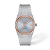 Light blue dial · Grey bracelet