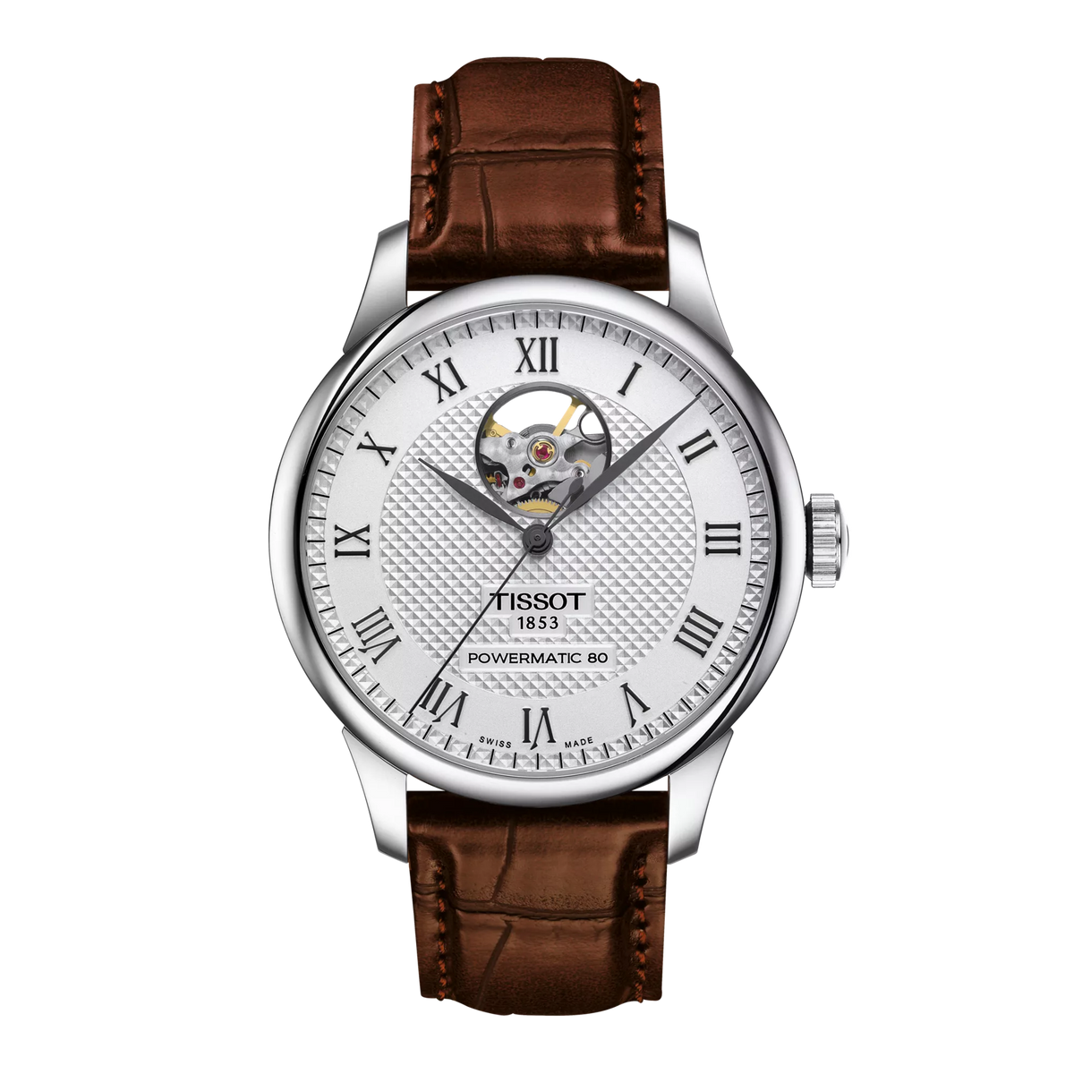 Tissot Le Locle Open Heart 39.3mm T006.407.16.033.01 — detail view