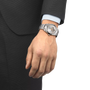 Tissot Gentleman Open Heart 40mm T127.407.11.031.01 — detail view