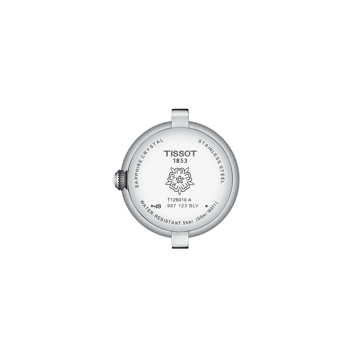 Tissot Bellissima 26mm T126.010.16.013.00 — detail view