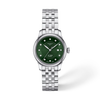 Green dial · Grey bracelet