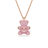 Teddy pendant, Bear, Pink, 18K rose gold finish — article 5642976