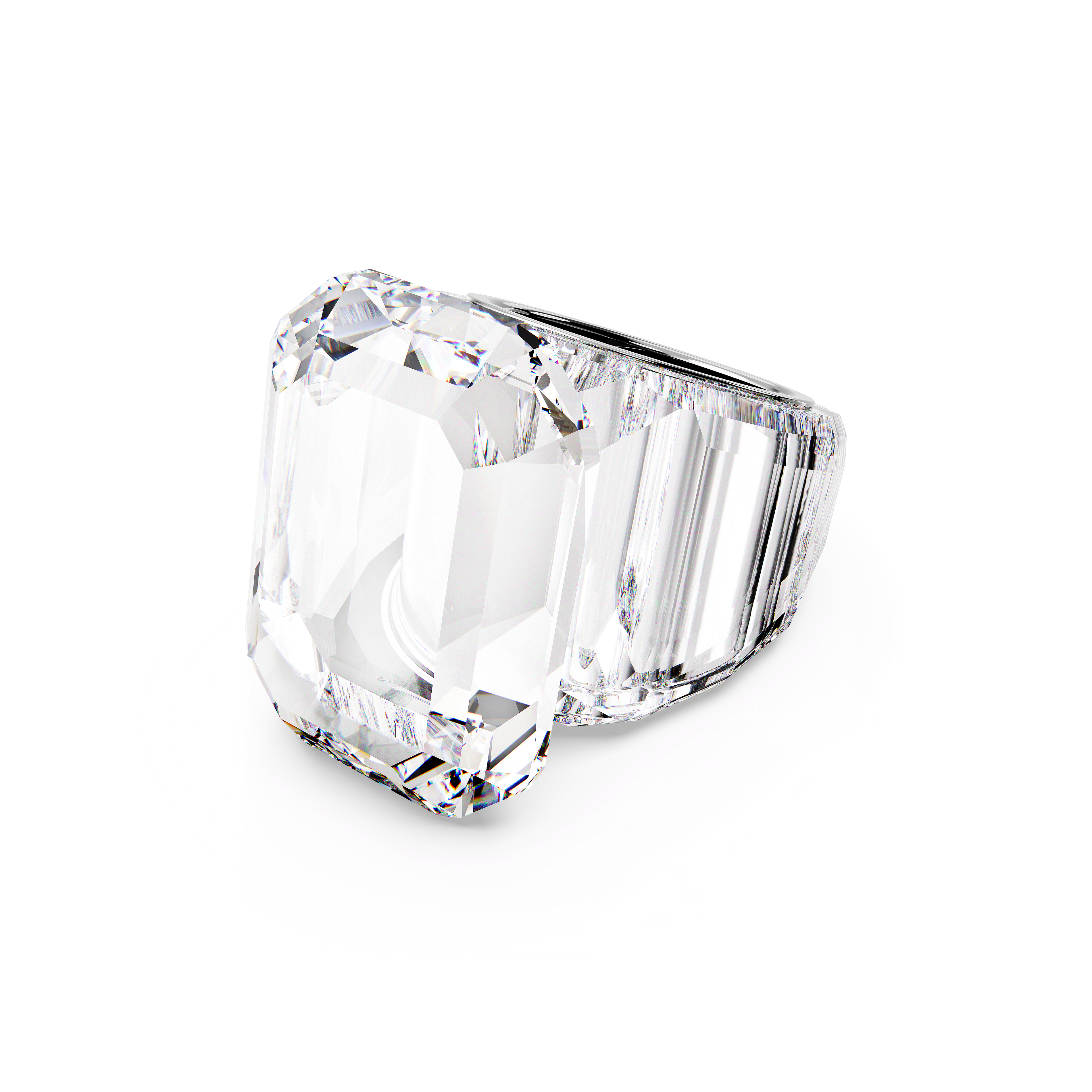 Swarovski Lucent cocktail ring, Octagon cut, White — article 5666587