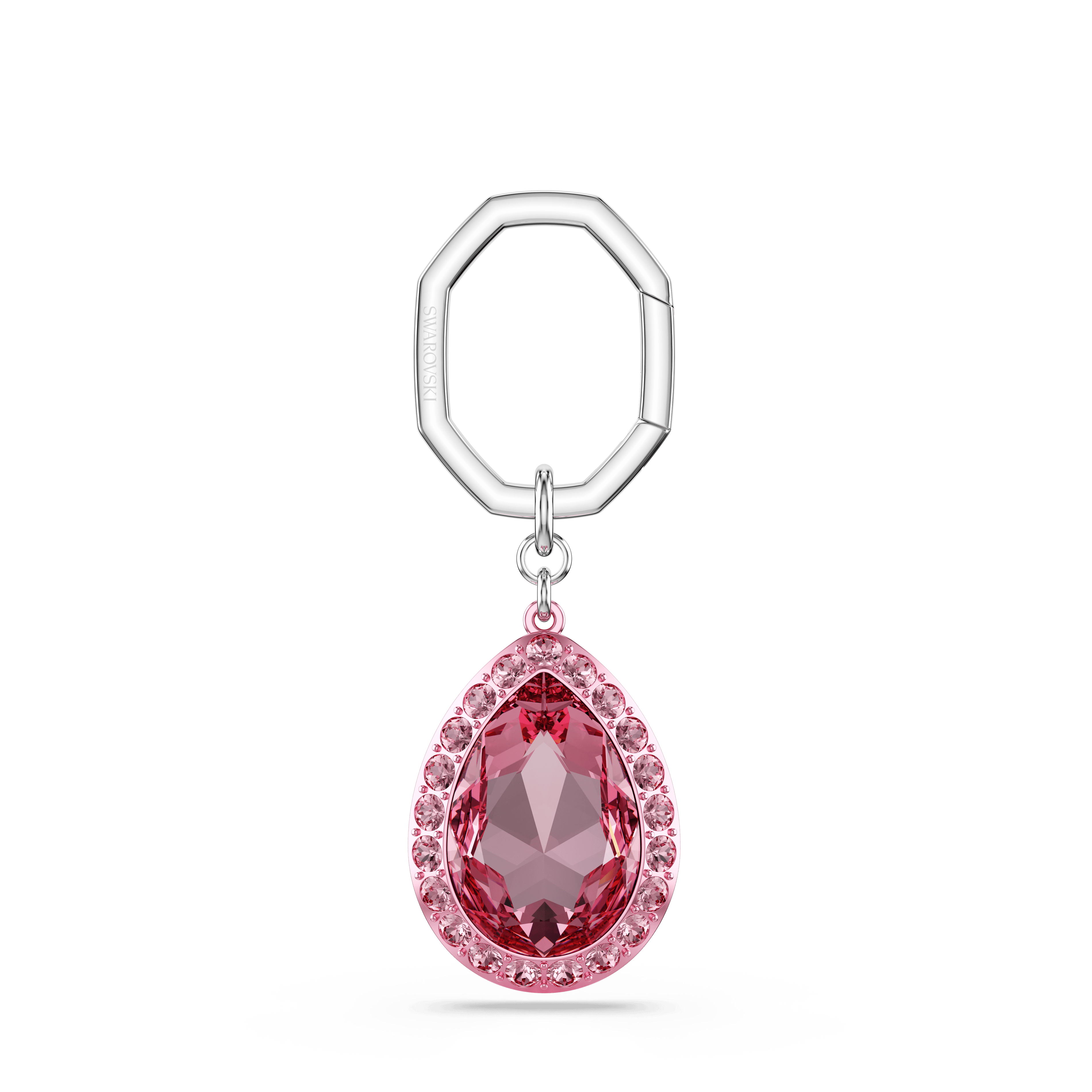 Swarovski Key ring, Pear cut, Pink — article 5666646