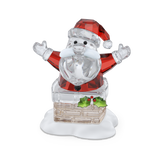 Holiday Cheers Santa Claus and Chimney — article 5701507