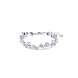 Constella bracelet, Mixed cuts, Blue, Rhodium plated — article 5722479