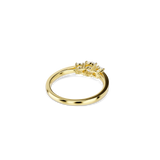Stilla Attract ring, Round cut, White, 18K gold finish — article 5723295