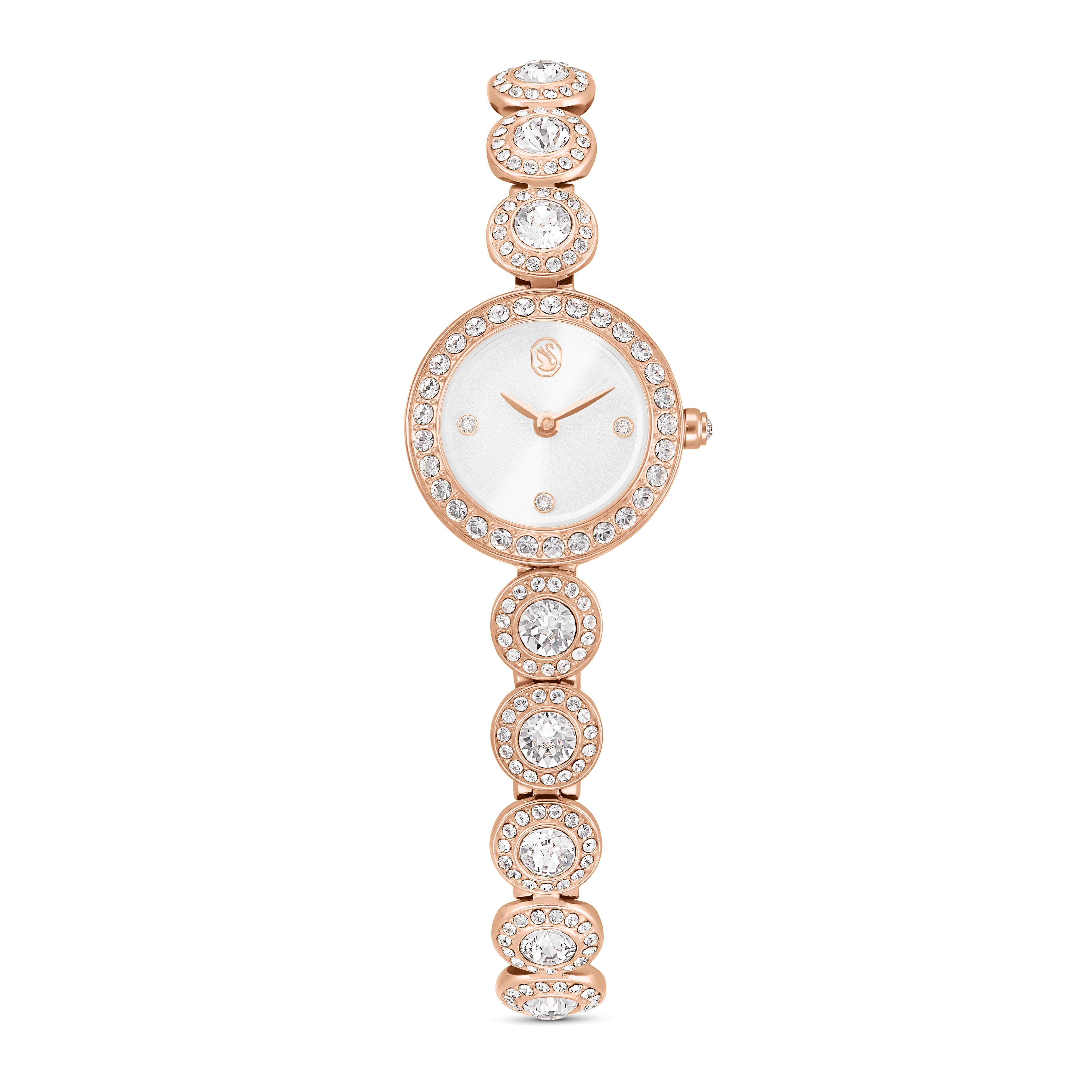 Swarovski Una Angelic watch, Crystal bracelet, Rose gold tone, Rose gold-tone finish — article 5753309
