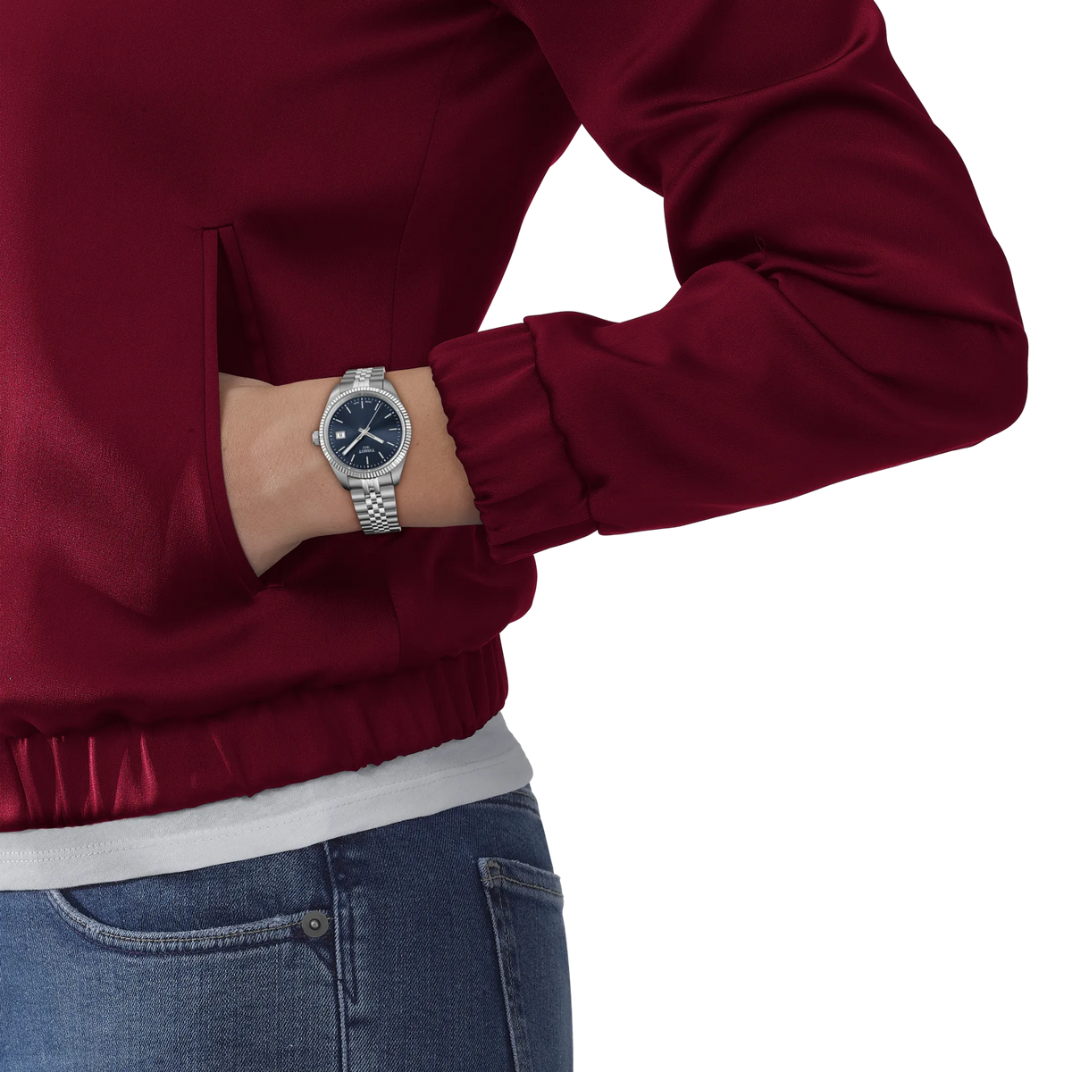 Tissot Ballade 34mm T156.210.11.041.00 — detail view