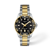 Black dial · Grey and Golden bracelet