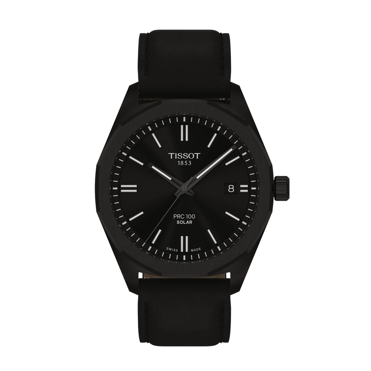 Tissot PRC 100 Solar 39mm T151.422.36.051.00 — detail view