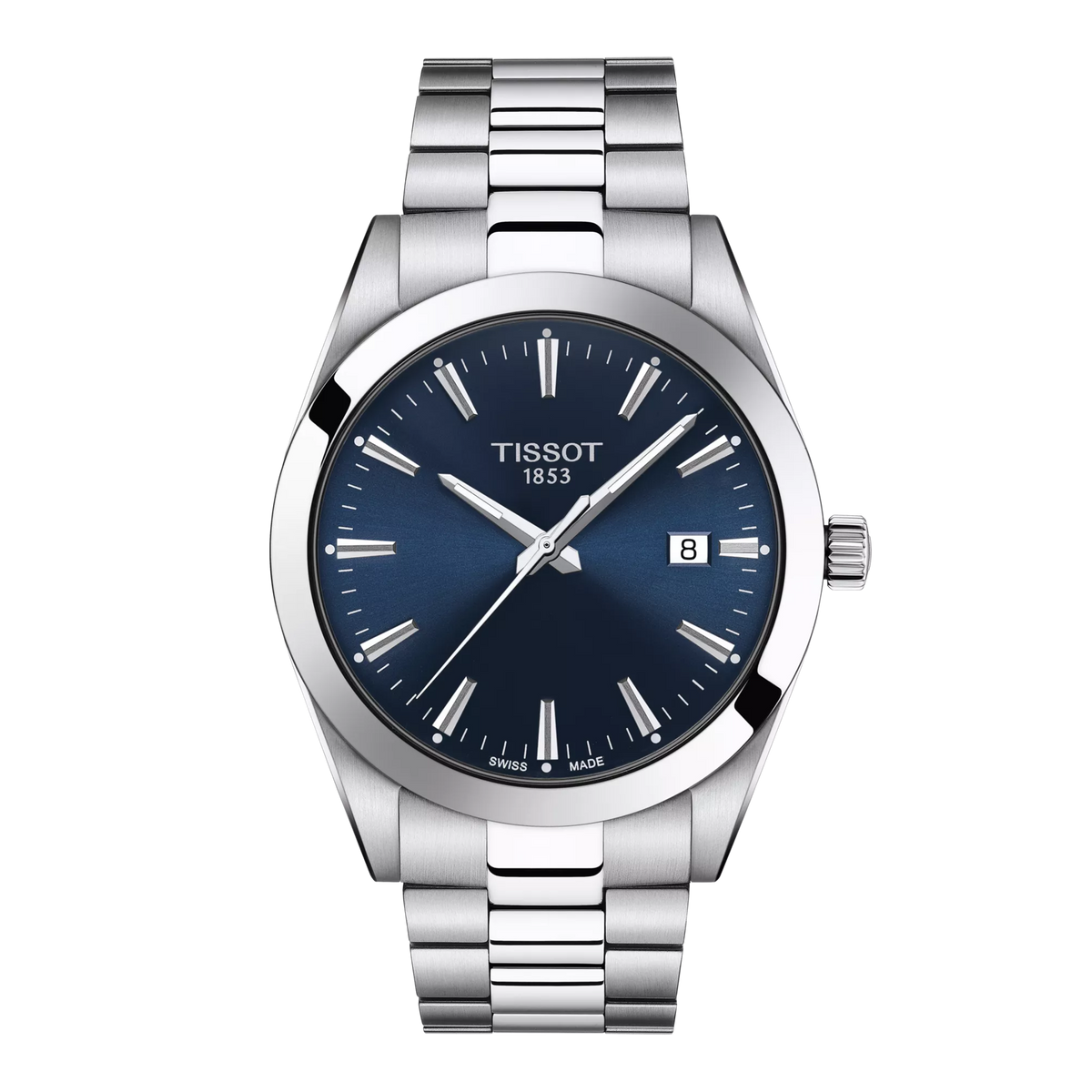 Tissot Gentleman 40mm T127.410.11.041.00 — detail view