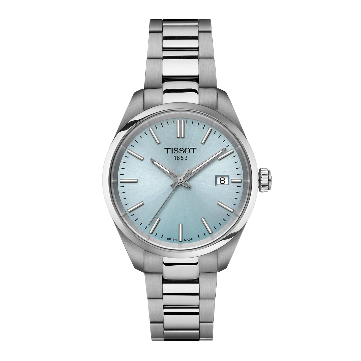 Tissot PR 100 34mm T150.210.11.351.00 — detail view