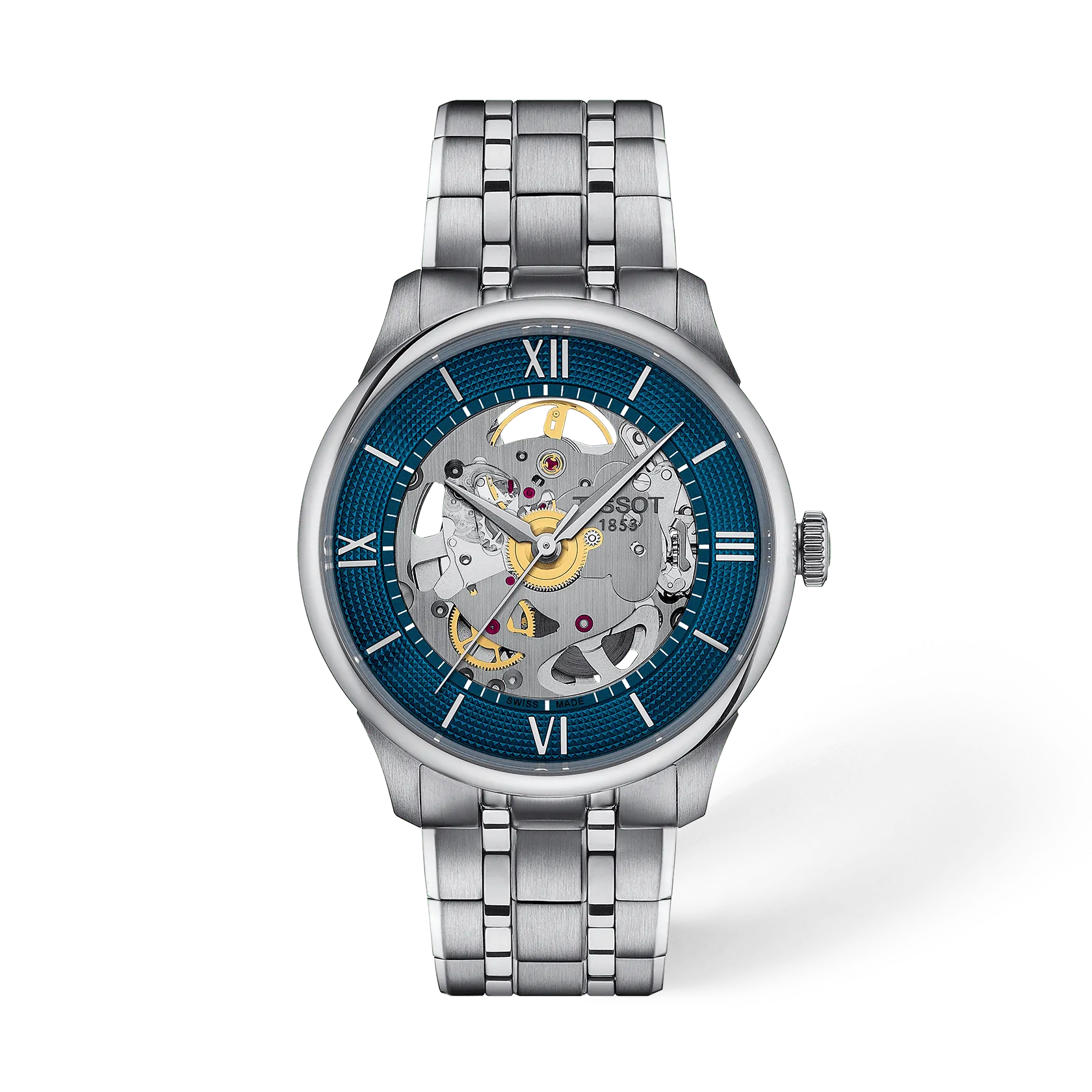 Tissot Chemin des Tourelles Skeleton 39mm T139.836.11.048.00 — product view
