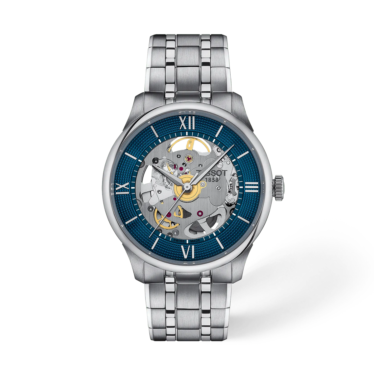Tissot Chemin des Tourelles Skeleton 39mm T139.836.11.048.00 — product view